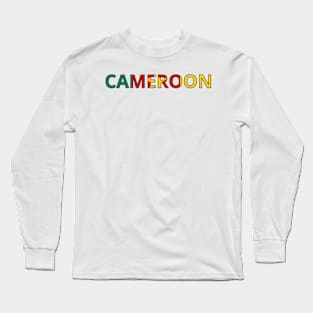 Drapeau  Cameroon Long Sleeve T-Shirt